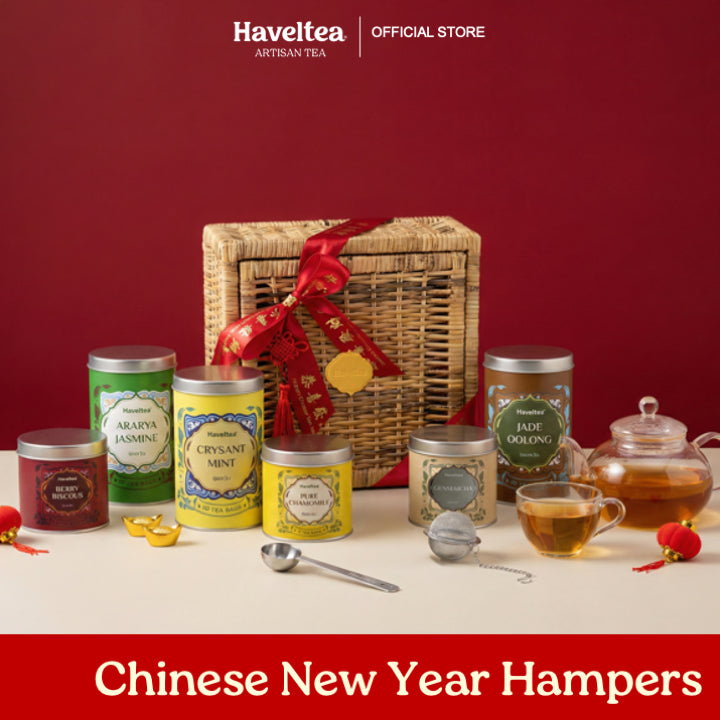 Haveltea Chinese New Year Artisan Tea Hampers - Imlek CAI Big Basket