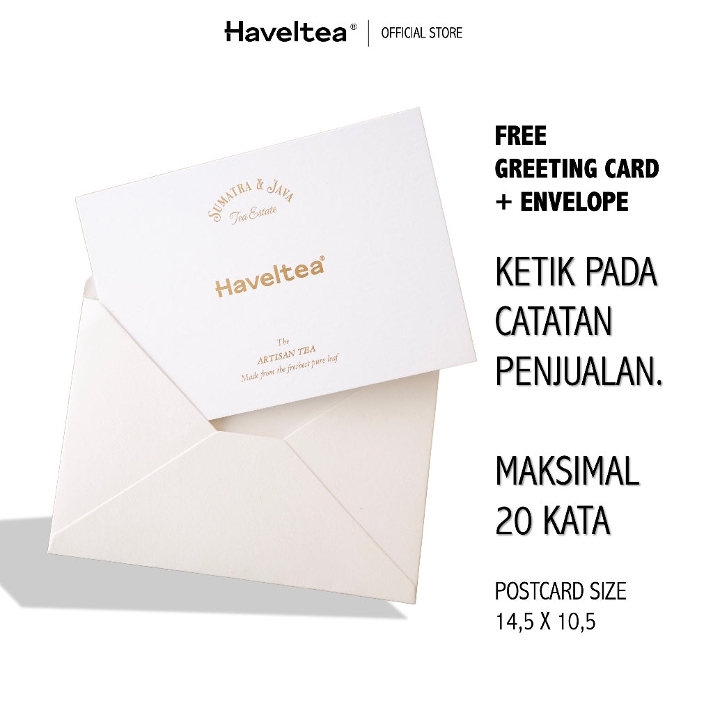 Personal Note | Greeting Card | Haveltea Gift
