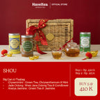 Haveltea Chinese New Year Artisan Tea Hampers - Imlek SHOU Small Basket