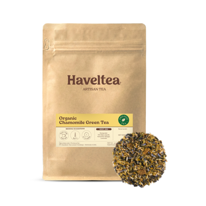 Organic Chamomile & Green Tea Pouch 250 g