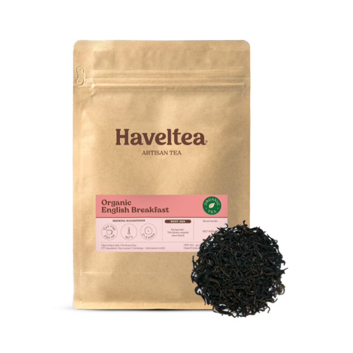 Organic English Breakfast Pouch 250 g