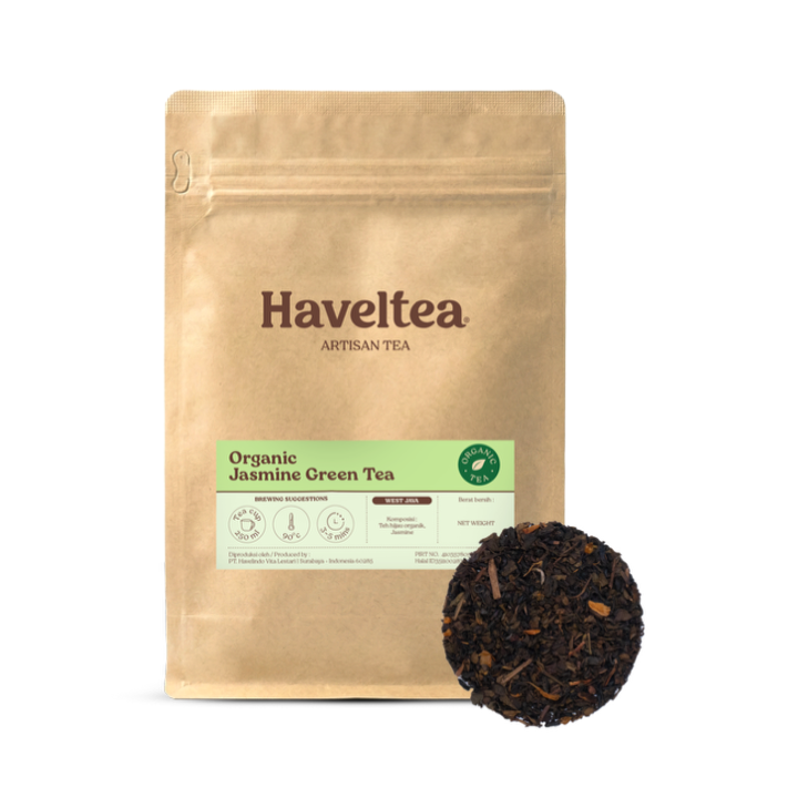Organic Jasmine Green Tea Pouch 250 g