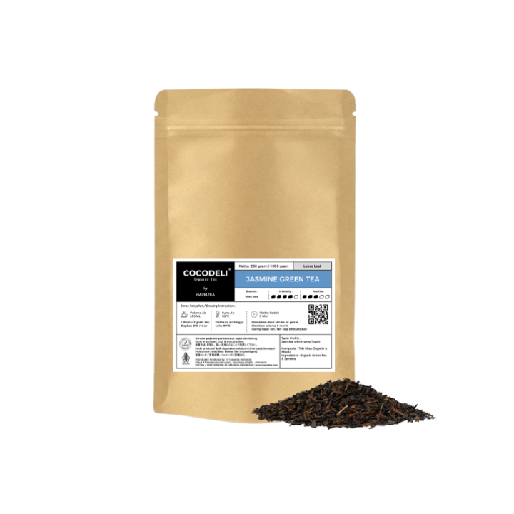 Organic Jasmine Green Tea Pouch 30 g