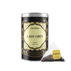 Organic Lady Grey Earl Grey Lavender Can 10 Bags