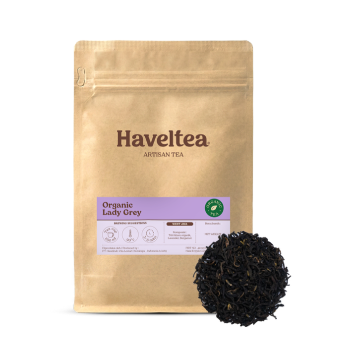 Organic Lady Grey Earl Grey Lavender Pouch 250 g